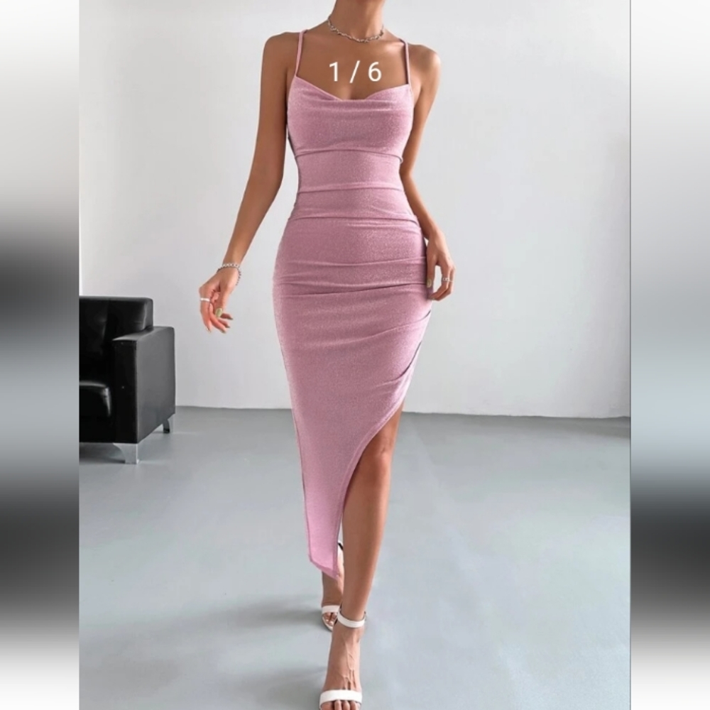 MistyRose Bodycon Maxi dress NWT